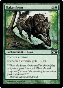 Oakenform (Magic 2010 Core Set) Light Play
