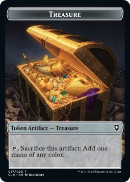 Treasure Token (Commander Legends: Battle for Baldur's Gate) Light Play