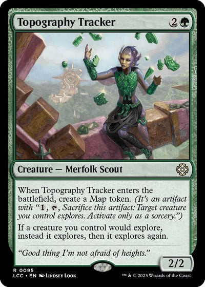 Topography Tracker (Commander: The Lost Caverns of Ixalan) Light Play