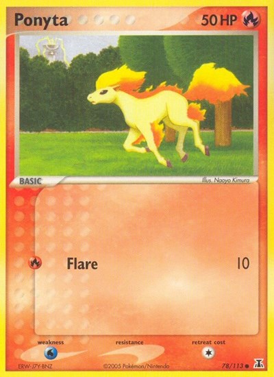 Ponyta (Delta Species) Medium Play