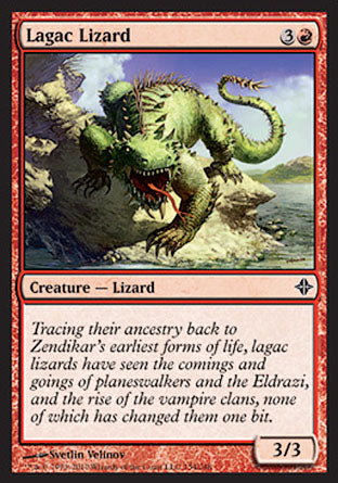 Lagac Lizard (Rise of the Eldrazi) Light Play