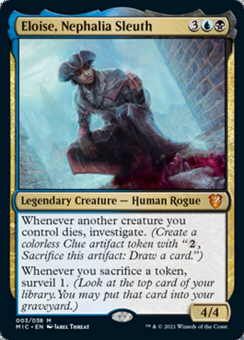 Eloise, Nephalia Sleuth (Commander 2021 Midnight Hunt) Near Mint Foil
