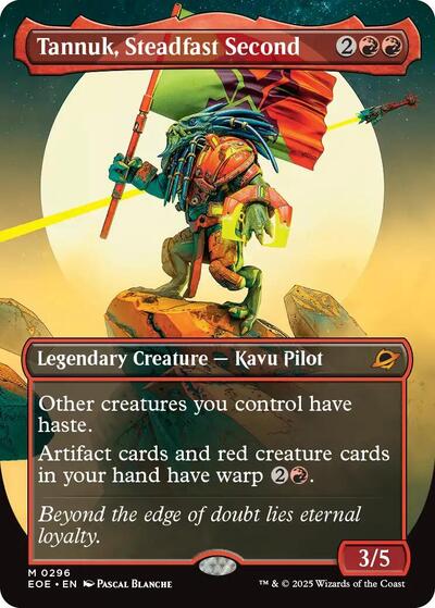 Tannuk, Steadfast Second (Borderless) (Edge of Eternities) Light Play