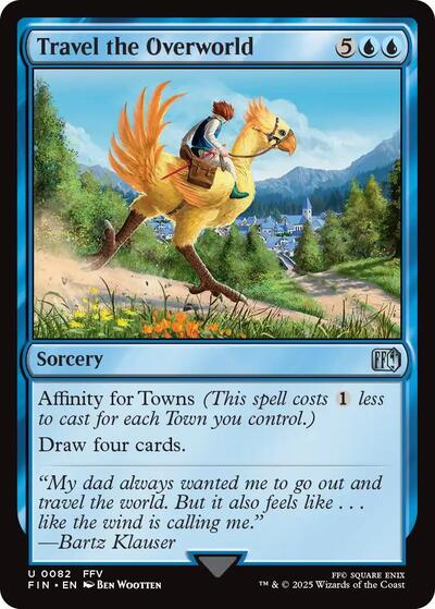 Travel the Overworld (Universes Beyond: FINAL FANTASY) Light Play Foil