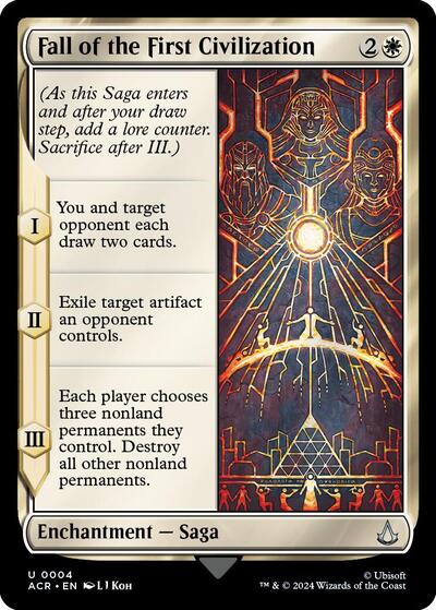 Fall of the First Civilization (Universes Beyond: Assassin's Creed) Light Play