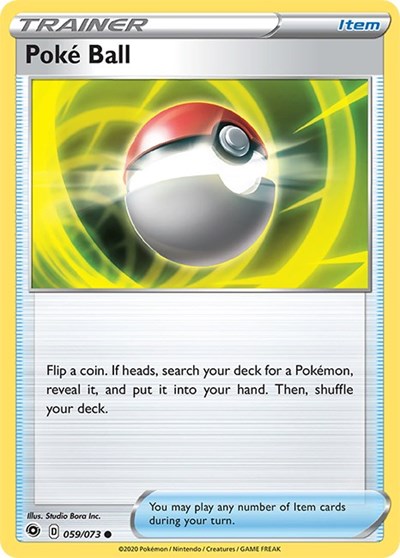 Poke Ball (Champion's Path) Light Play