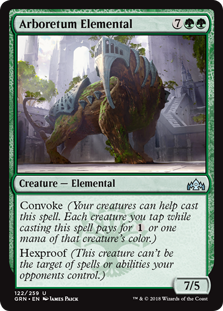 Arboretum Elemental (Guilds of Ravnica) Light Play