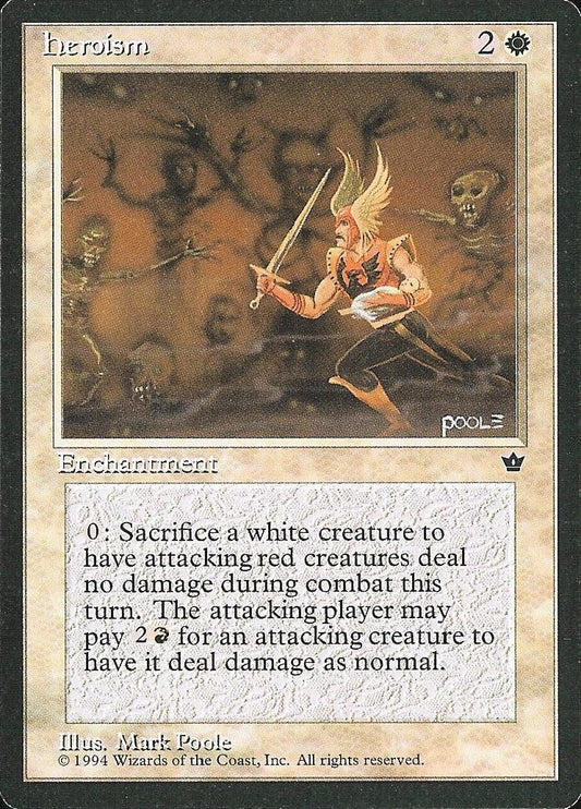 Heroism (Fallen Empires) Light Play