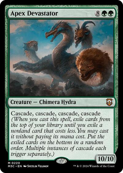 Apex Devastator (Commander: Modern Horizons 3) Light Play
