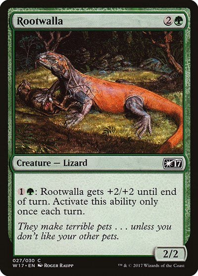 Rootwalla (Welcome Deck 2017) Light Play