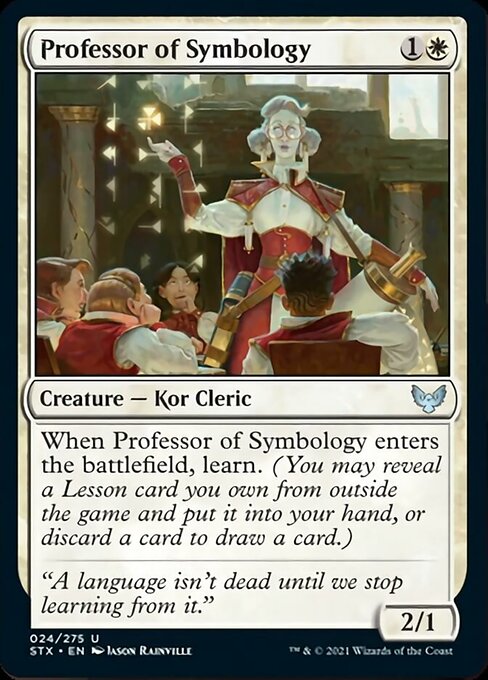 Professor of Symbology (Strixhaven) Light Play