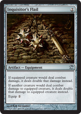 Inquisitor's Flail   (Innistrad) Light Play