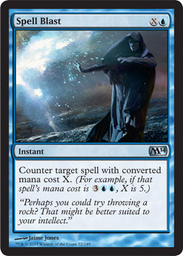 Spell Blast (Magic 2014 Core Set) Light Play