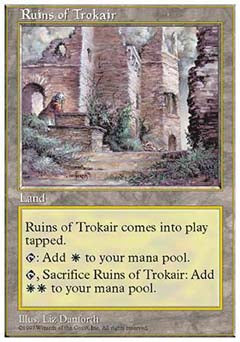 Ruins of Trokair (5th Edition) Light Play