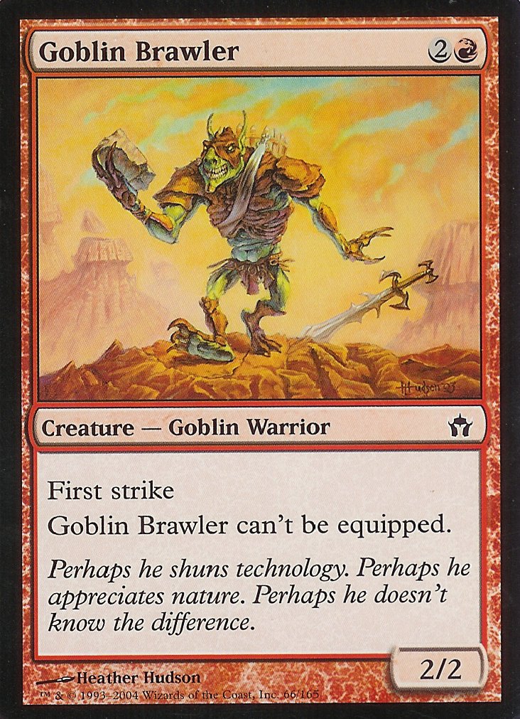 Goblin Brawler (Fifth Dawn) Medium Play