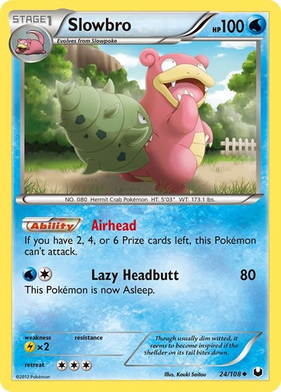 Slowbro (Dark Explorers) Medium Play
