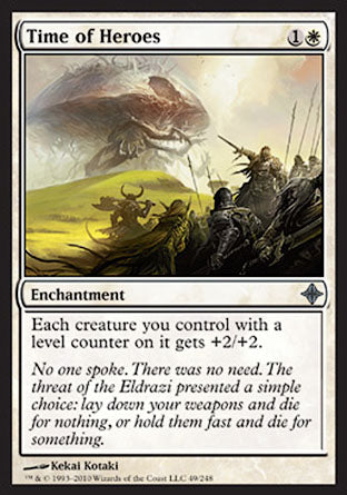 Time of Heroes (Rise of the Eldrazi) Medium Play