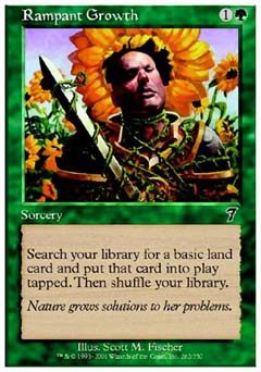 Rampant Growth (7th Edition) Light Play