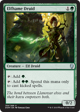Elfhame Druid (Dominaria) Light Play