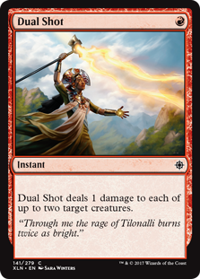 Dual Shot (Ixalan) Light Play Foil