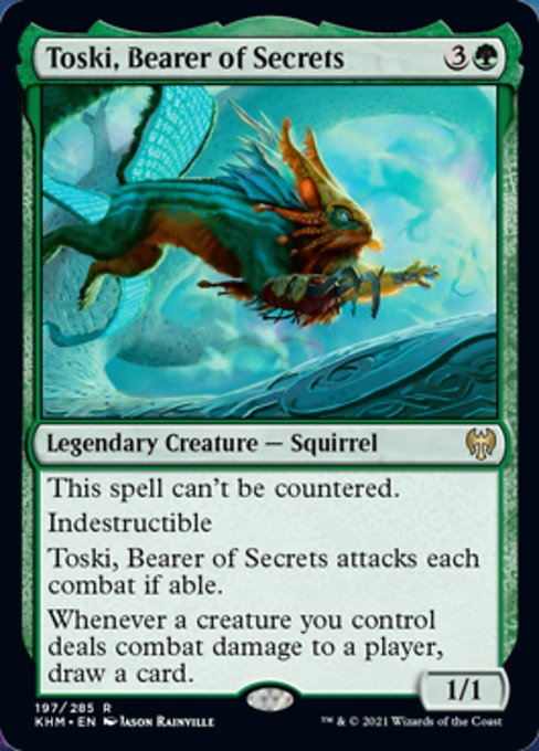 Toski, Bearer of Secrets (Kaldheim) Near Mint