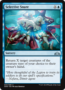 Selective Snare (Guilds of Ravnica) Light Play