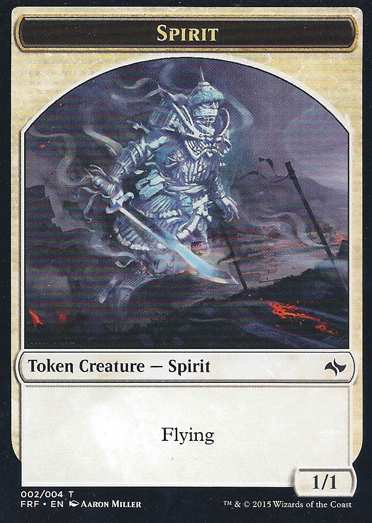 Spirit Token (Fate Reforged) Light Play