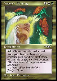 Nature's Blessing (Alliances) Heavy Play