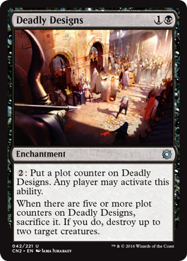 Deadly Designs (Conspiracy: Take the Crown) Light Play