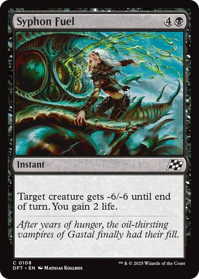 Syphon Fuel (Aetherdrift) Light Play Foil