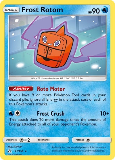 Frost Rotom (SM - Ultra Prism) Light Play