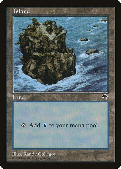 Island (Tempest) Heavy Play