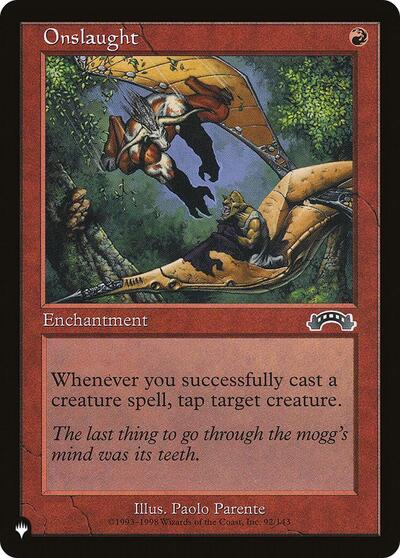 Onslaught (The List) Light Play