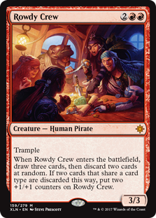 Rowdy Crew (Ixalan) Medium Play