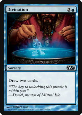 Divination (Magic 2012 Core Set) Light Play