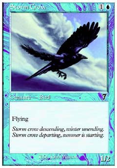 Storm Crow (7th Edition) Light Play