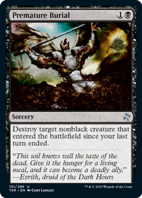 Premature Burial (Time Spiral Remastered) Light Play