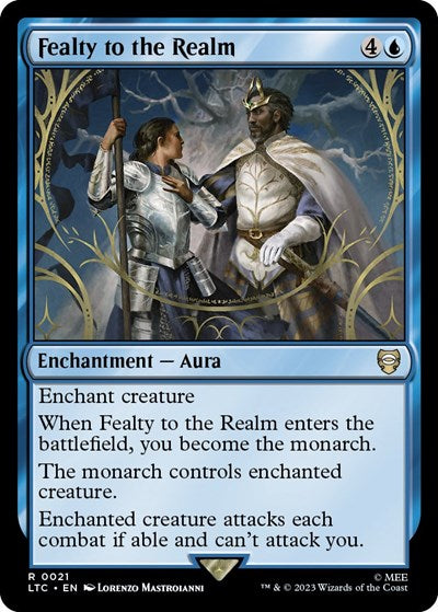 Fealty to the Realm (Commander: The Lord of the Rings: Tales of Middle-earth) Light Play