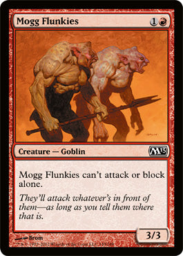 Mogg Flunkies (Magic 2013 Core Set) Light Play