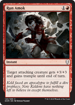 Run Amok (Dominaria) Medium Play