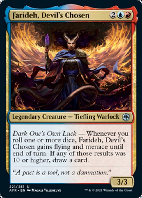 Farideh, Devil's Chosen (Adventures in the Forgotten Realms) Light Play