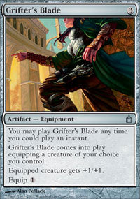 Grifter's Blade (Ravnica) Light Play