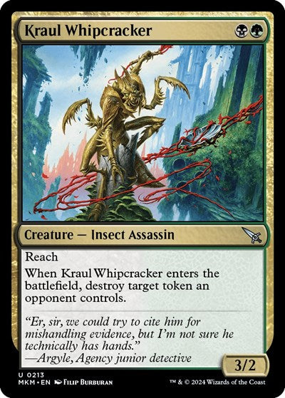 Kraul Whipcracker (a) (Murders at Karlov Manor) Light Play Foil