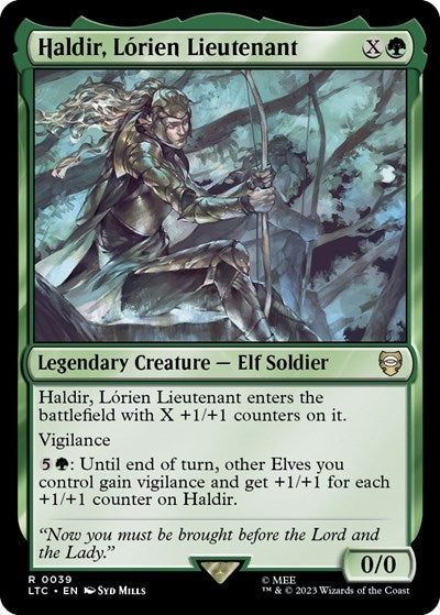Haldir, Lorien Lieutenant (Commander: The Lord of the Rings: Tales of Middle-earth) Light Play