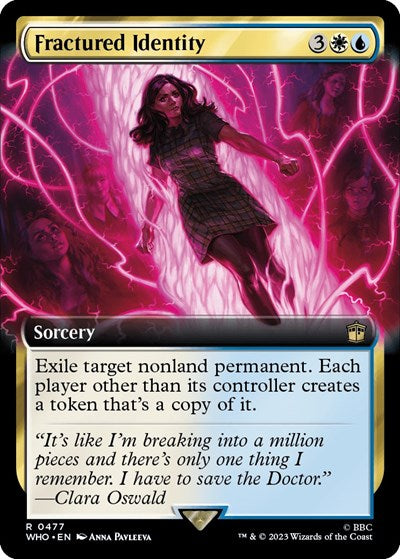 Fractured Identity (Extended Art) (Universes Beyond: Doctor Who) Medium Play