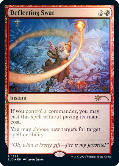 Deflecting Swat (Rainbow Foil) (Secret Lair) Near Mint Foil