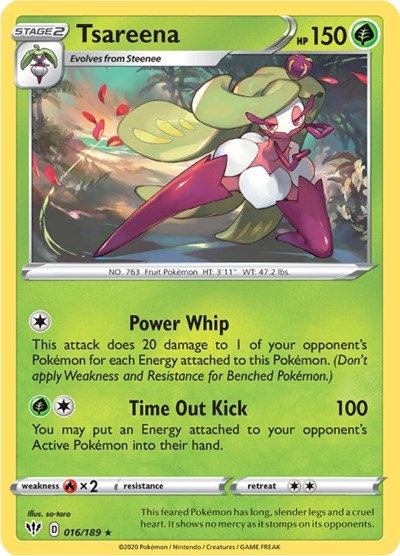 Tsareena (SWSH03: Darkness Ablaze) Light Play