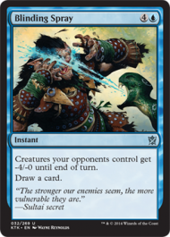 Blinding Spray (Khans of Tarkir) Light Play Foil