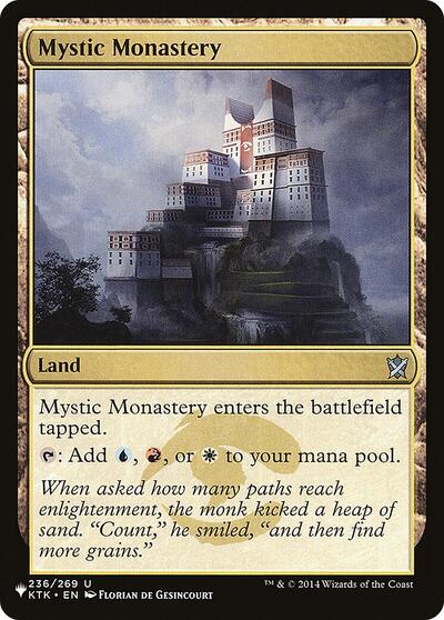 Mystic Monastery (The List) Light Play