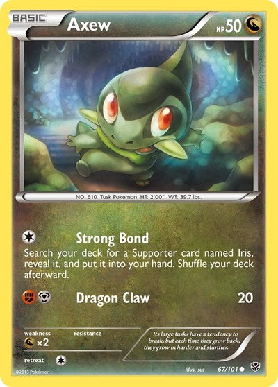 Axew (Plasma Blast) Medium Play